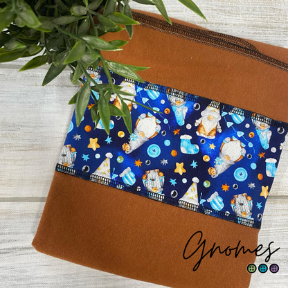 ARIGAFOUF ARIANE CARRÉE | Bambou/Coton | Couche plate bande à motif - prêt à partir