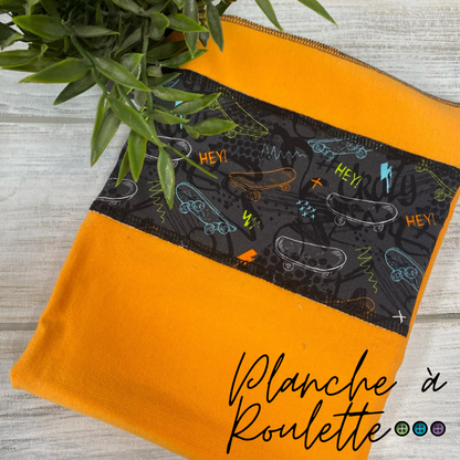 ARIGAFOUF ARIANE CARRÉE | Bambou/Coton | Couche plate bande à motif - prêt à partir