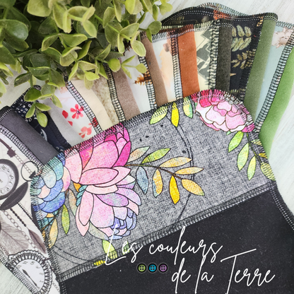 ARIGALINGETTES | Mouchoirs/lingettes lavables - prêt à partir