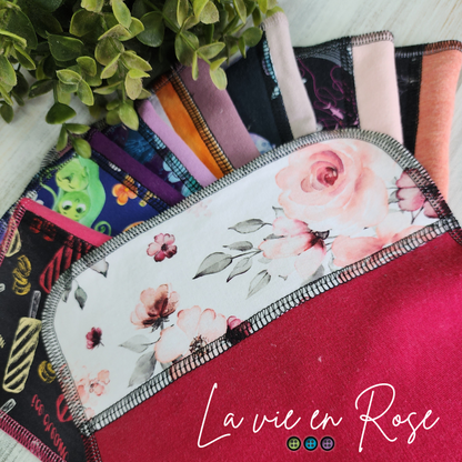 ARIGALINGETTES | Mouchoirs/lingettes lavables - prêt à partir