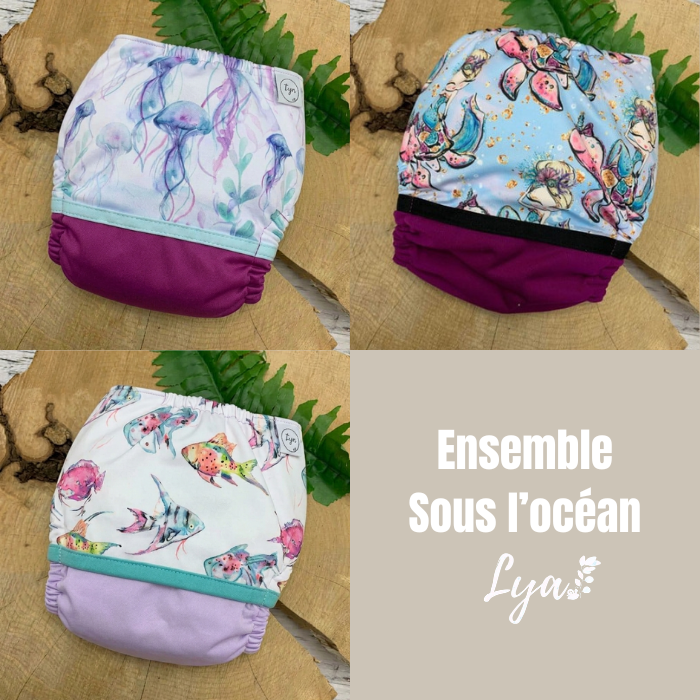 ENSEMBLE PRÉDÉFINI | COUCHE À POCHE LYA  - prêt à partir
