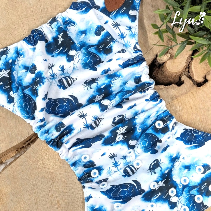 COUCHE À POCHE | couche lavable à poche | Taille unique | LYA  - prête à partir