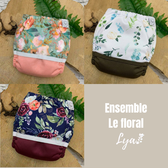 ENSEMBLE PRÉDÉFINI | COUCHE À POCHE LYA  - prêt à partir