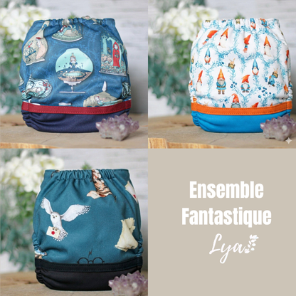 ENSEMBLE PRÉDÉFINI | COUCHE À POCHE LYA  - prêt à partir