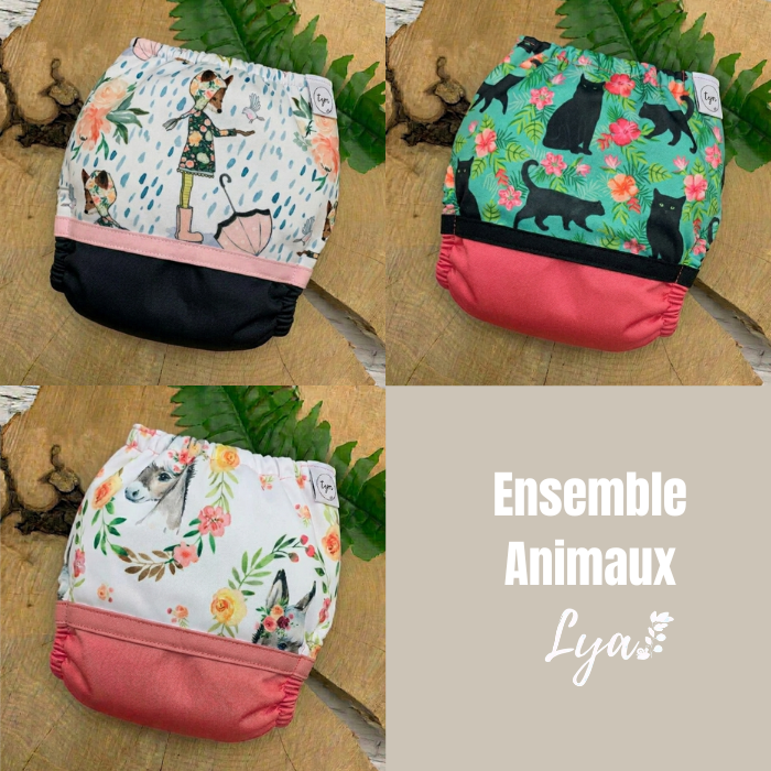 ENSEMBLE PRÉDÉFINI | COUCHE À POCHE LYA  - prêt à partir