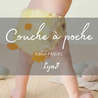 COUCHE À POCHE ACCESSOIRE | couche lavable à poche | Taille unique | LYA  - sur commande