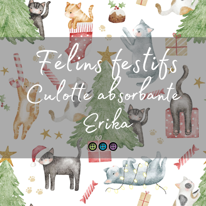 COLLECTION FÉÉRIE HIVERNALE | FÉLINS FESTIFS | ERIKA - sur commande