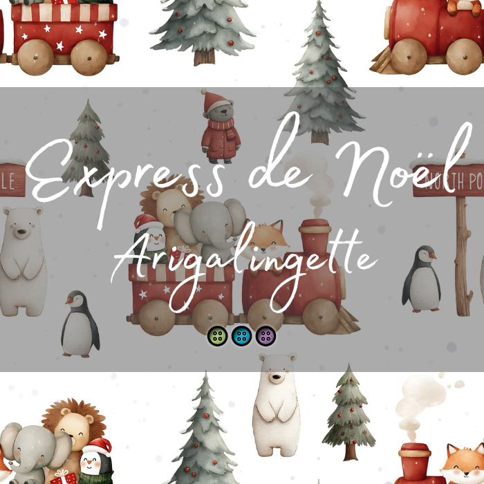 COLLECTION FÉÉRIE HIVERNALE | EXPRESS DE NOËL | ARIGALINGETTE - sur commande