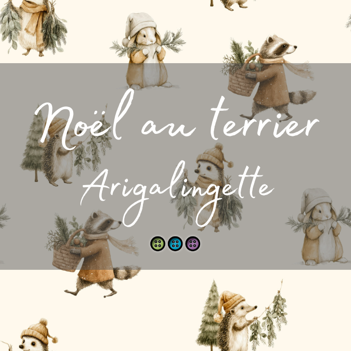 COLLECTION FÉÉRIE HIVERNALE | NOËL AU TERRIER | ARIGALINGETTE - sur commande