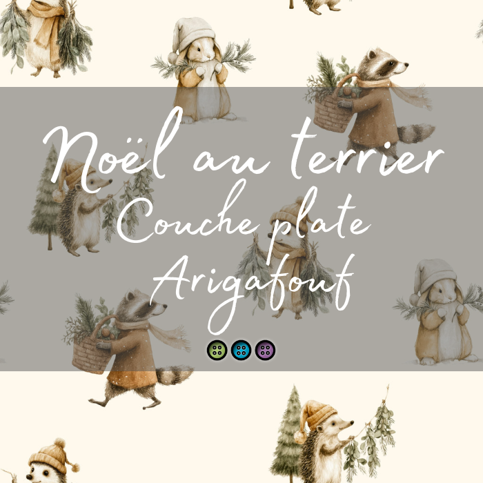 COLLECTION FÉÉRIE HIVERNALE | NOËL AU TERRIER | ARIGAFOUF - sur commande