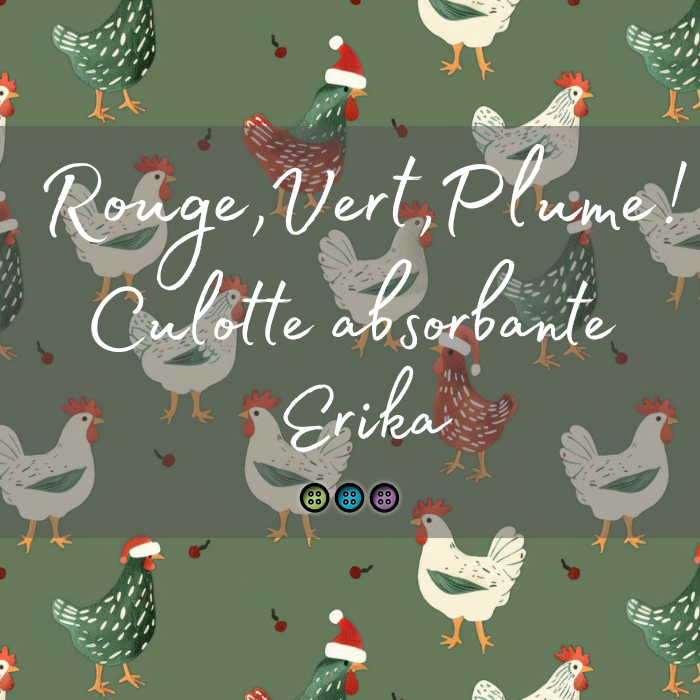 COLLECTION FÉÉRIE HIVERNALE | ROUGE,VERT,PLUME! | ERIKA - sur commande