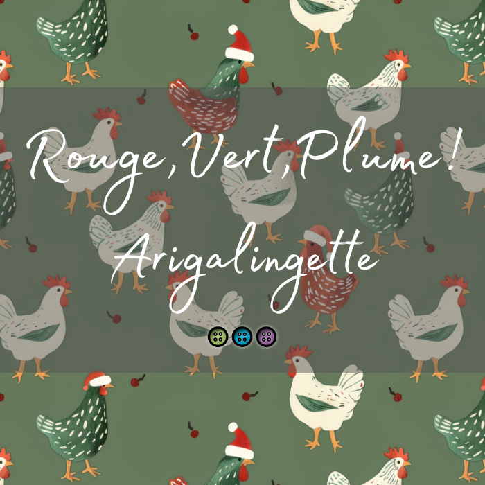 COLLECTION FÉÉRIE HIVERNALE | ROUGE,VERT,PLUME! | ARIGALINGETTE - sur commande