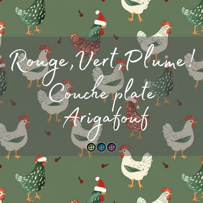 COLLECTION FÉÉRIE HIVERNALE | ROUGE,VERT,PLUME! | ARIGAFOUF - sur commande