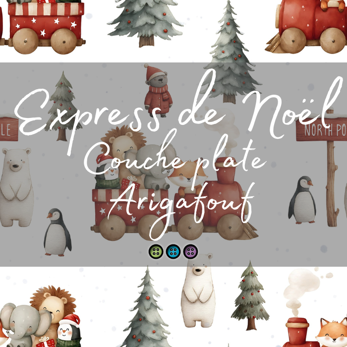 COLLECTION FÉÉRIE HIVERNALE | EXPRESS DE NOËL | ARIGAFOUF - sur commande