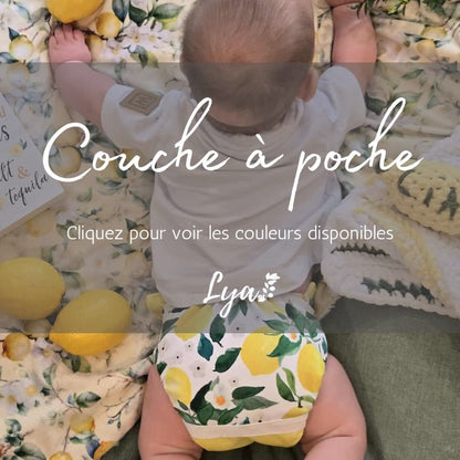 COUCHE À POCHE LYA - prêt à partir - Collection 2.0 - Solde 29.99$