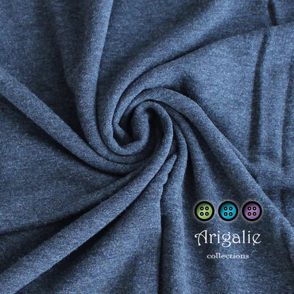 ANNA CARRÉE FRENCH TERRY | Mérinos/Bambou | Couche plate en French Terry - Prêt à partir