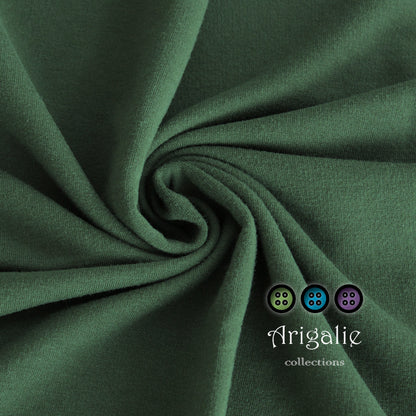 ARIANE DEMI-PLATE FRENCH TERRY | Bambou/Coton | Couche plate en French terry - Prêt à partir