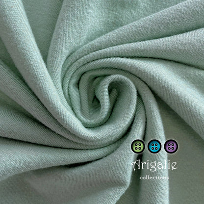 FLORENCE CARRÉE FRENCH TERRY | TENCEL Lyocell/Coton | Couche plate en French Terry - Prêt à partir