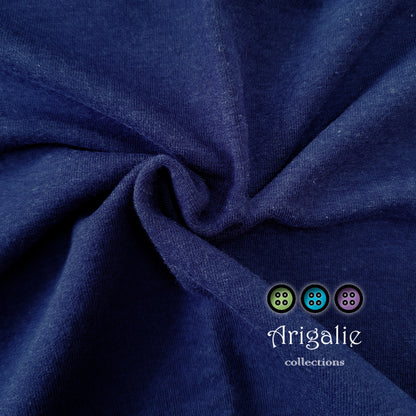 FLORENCE CARRÉE FRENCH TERRY | TENCEL Lyocell/Coton | Couche plate en French Terry - Prêt à partir