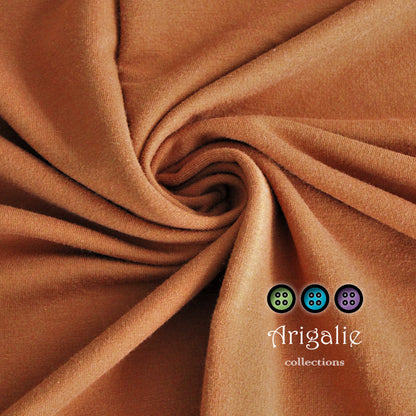 FLORENCE CARRÉE FRENCH TERRY | TENCEL Lyocell/Coton | Couche plate en French Terry - Prêt à partir