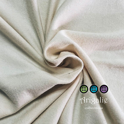 FLORENCE CARRÉE FRENCH TERRY | TENCEL Lyocell/Coton | Couche plate en French Terry - Prêt à partir