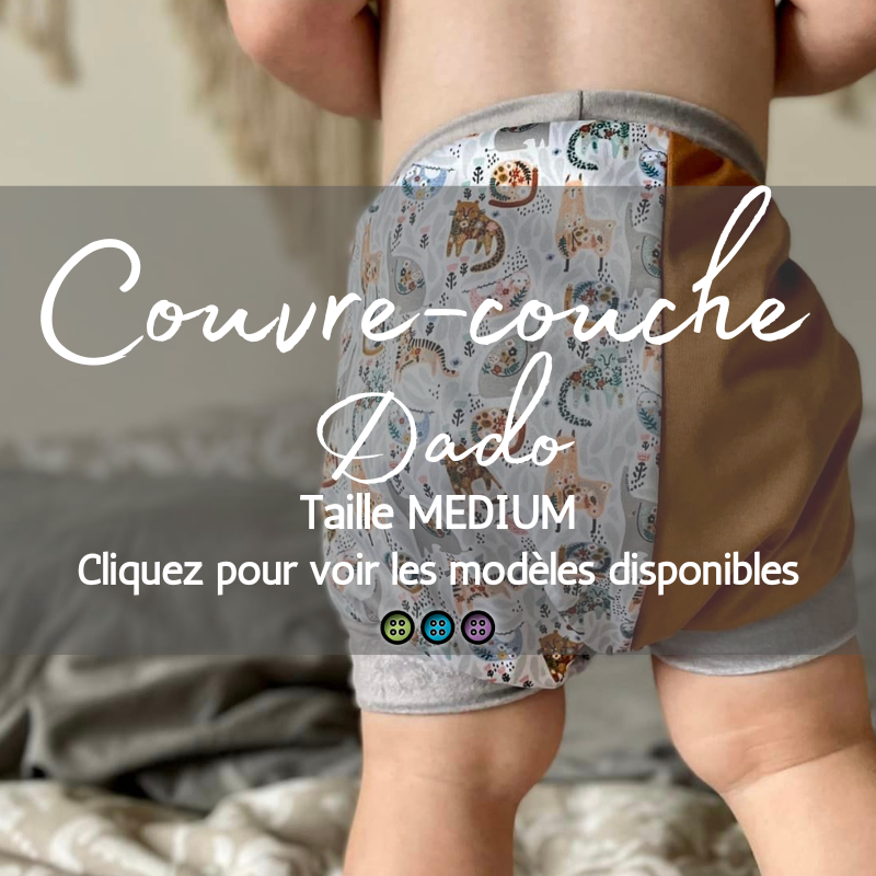 COUVRE-COUCHE | DADO | MEDIUM - prêt à partir