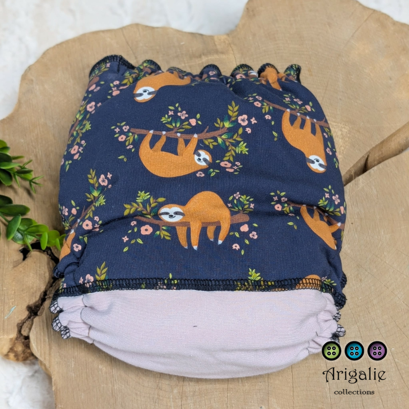 ERIKA | Culotte enfilable absorbante/Couche moulée | Taille Medium 12-45 livres - prêt à partir