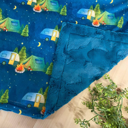 COUVERTURE À FOURRURE | Camping de nuit | Mallard - prêt à partir