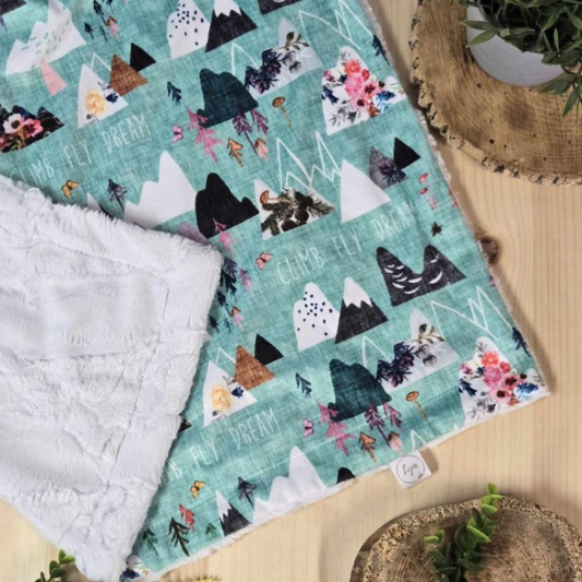 COUVERTURE À FOURRURE | Climb  Fly  Dream - prêt à partir