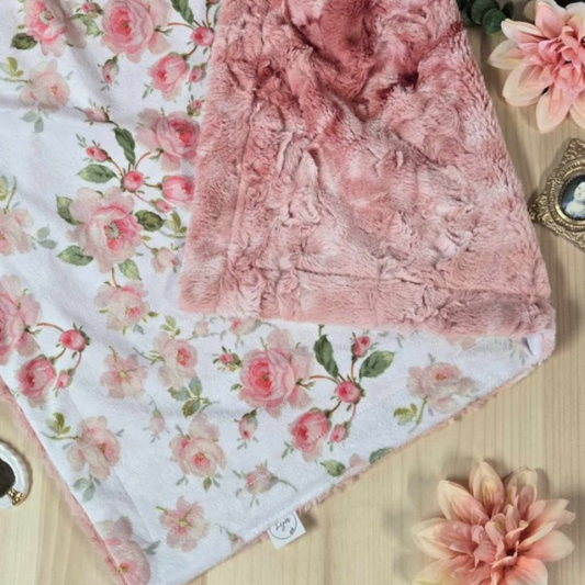 COUVERTURE À FOURRURE | Rose - prêt à partir