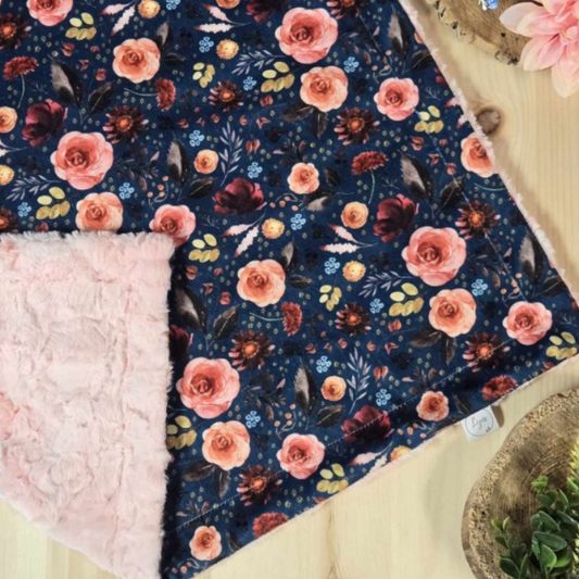 COUVERTURE À FOURRURE | Rose antique - prêt à partir