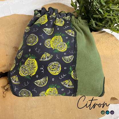 ERIKA | Culotte enfilable absorbante/Couche moulée | Taille Large 40-100 livres - prêt à partir