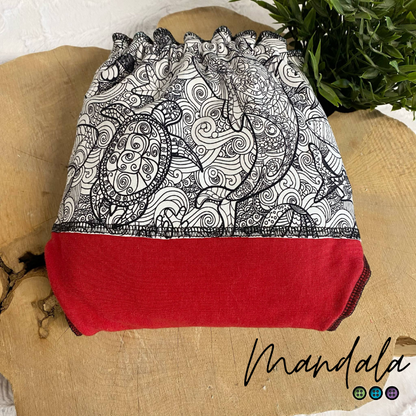 ERIKA | Culotte enfilable absorbante/Couche moulée | Taille Large 40-100 livres - prêt à partir