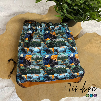 ERIKA | Culotte enfilable absorbante/Couche moulée | Taille Large 40-100 livres - prêt à partir