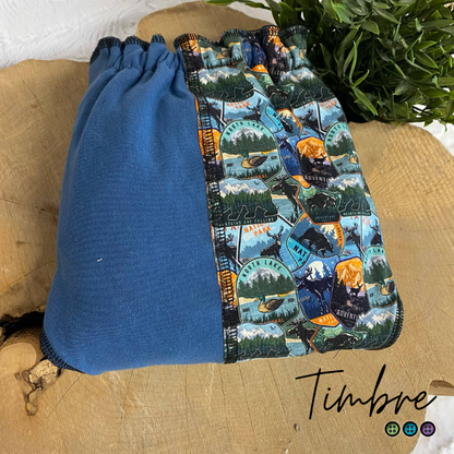 ERIKA | Culotte enfilable absorbante/Couche moulée | Taille Large 40-100 livres - prêt à partir