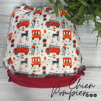 ERIKA | Culotte enfilable absorbante/Couche moulée | Taille Small 6-30 livres - prêt à partir