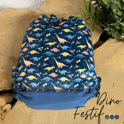 ERIKA | Culotte enfilable absorbante/Couche moulée | Taille Small 6-30 livres - prêt à partir