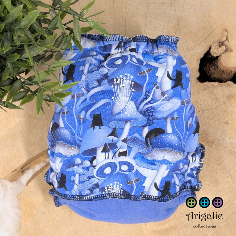 ERIKA | Culotte enfilable absorbante/Couche moulée | Taille Small 6-30 livres - prêt à partir