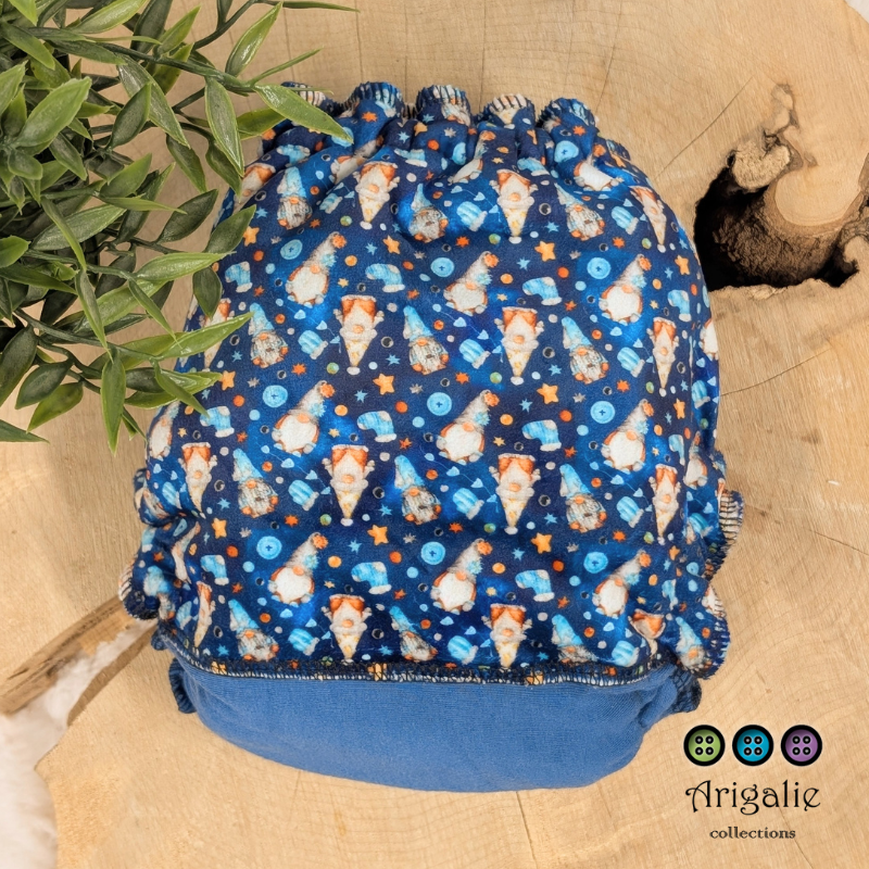 ERIKA | Culotte enfilable absorbante/Couche moulée | Taille Small 6-30 livres - prêt à partir