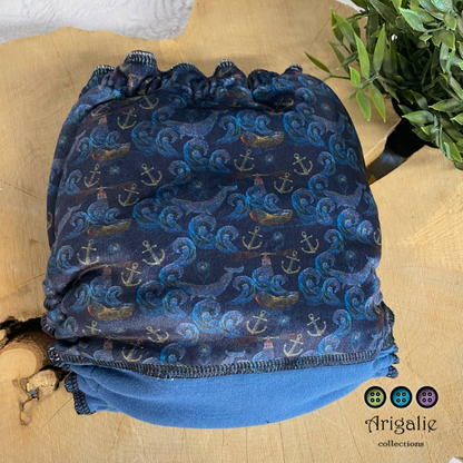 ERIKA | Culotte enfilable absorbante/Couche moulée | Taille Small 6-30 livres - prêt à partir