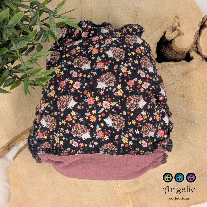 ERIKA | Culotte enfilable absorbante/Couche moulée | Taille Small 6-30 livres - prêt à partir