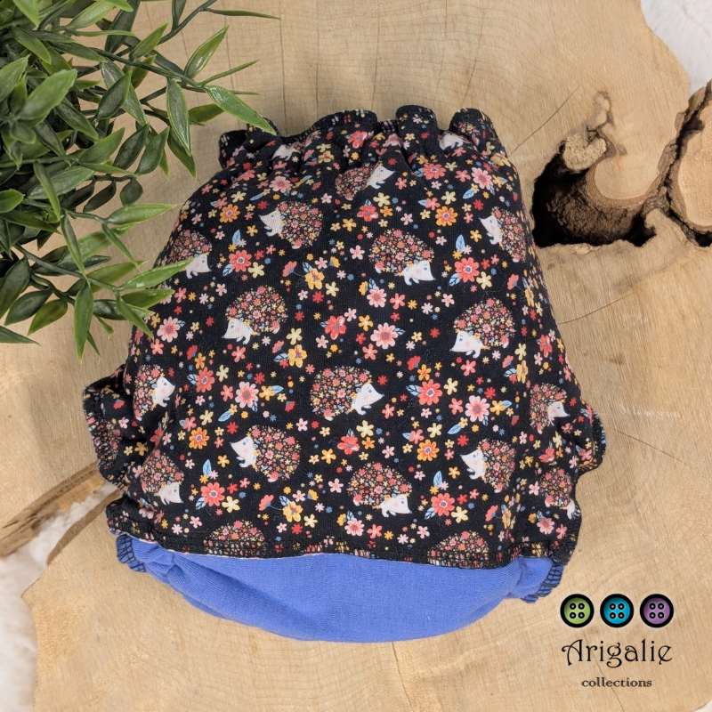 ERIKA | Culotte enfilable absorbante/Couche moulée | Taille Small 6-30 livres - prêt à partir