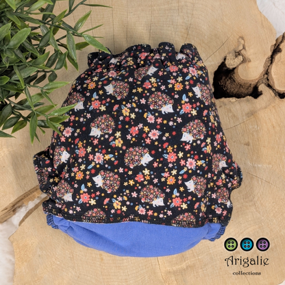 ERIKA | Culotte enfilable absorbante/Couche moulée | Taille Small 6-30 livres - prêt à partir