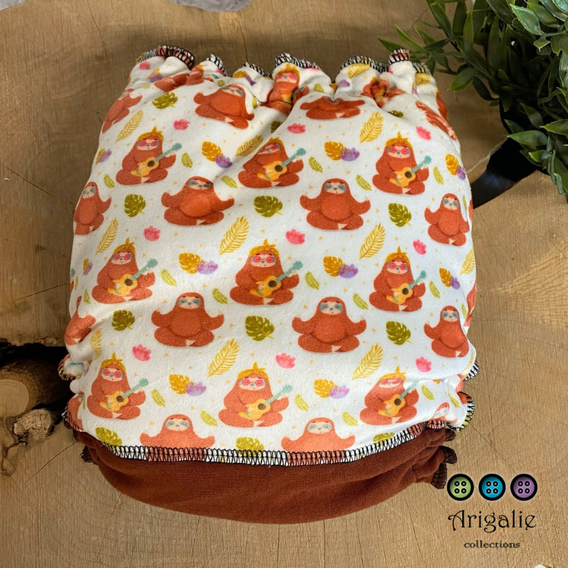 ERIKA | Culotte enfilable absorbante/Couche moulée | Taille Small 6-30 livres - prêt à partir