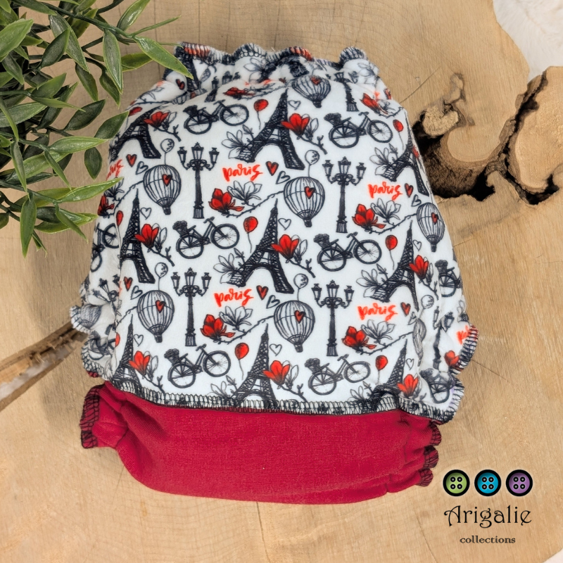 ERIKA | Culotte enfilable absorbante/Couche moulée | Taille Small 6-30 livres - prêt à partir