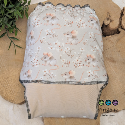 ERIKA | Culotte enfilable absorbante/Couche moulée | Taille Large 40-100 livres - prêt à partir