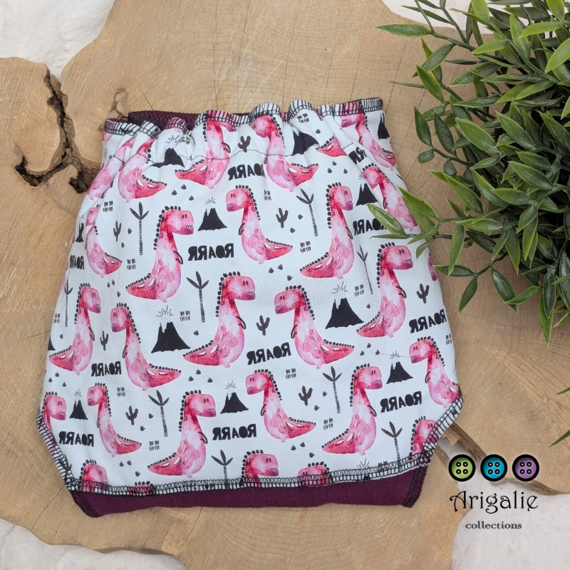 ERIKA | Culotte enfilable absorbante/Couche moulée | Taille Large 40-100 livres - prêt à partir