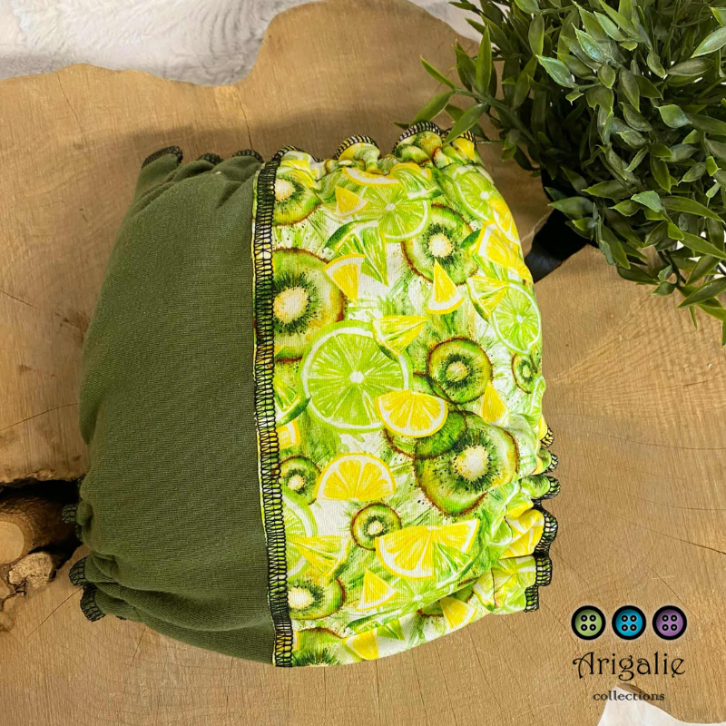 ERIKA | Culotte enfilable absorbante/Couche moulée | Taille Medium 12-45 livres - prêt à partir