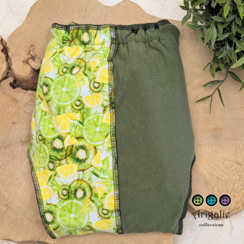 ERIKA | Culotte enfilable absorbante/Couche moulée | Taille Large 40-100 livres - prêt à partir