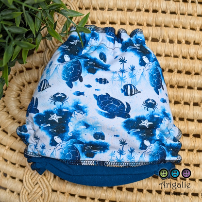 ERIKA | Culotte enfilable absorbante/Couche moulée | Taille Small 6-30 livres - prêt à partir